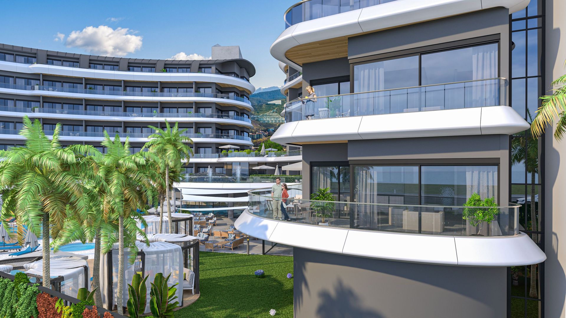 Apartament w Alanya, Turcja, 62m² - obraz 6