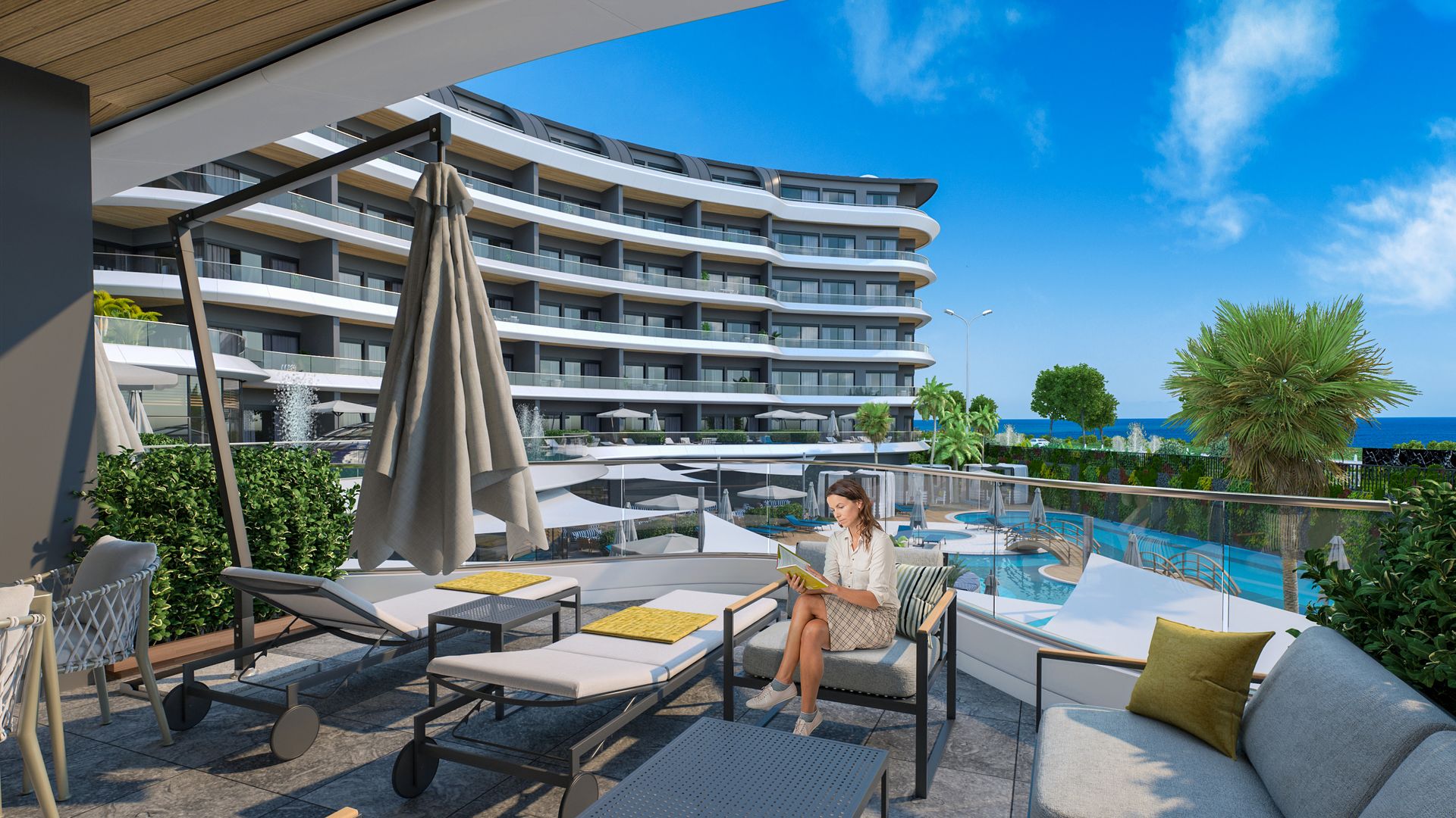 Apartament w Alanya, Turcja, 62m² - obraz 3