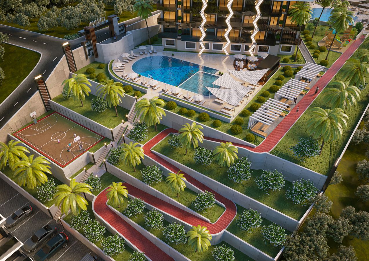 Apartament w Alanya, Turcja, 55m² - obraz 5