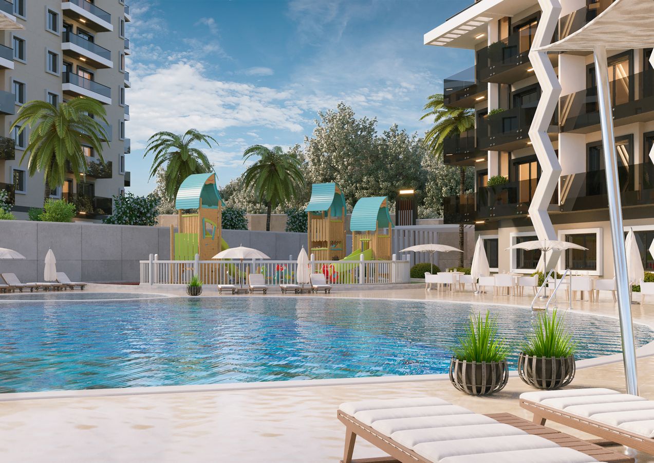 Apartament w Alanya, Turcja, 55m² - obraz 2