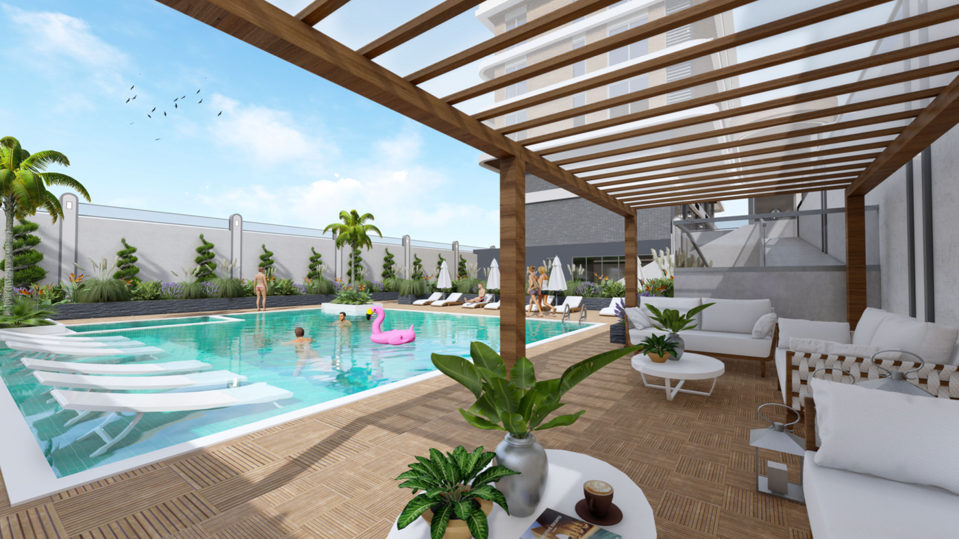 Apartament w Alanya, Turcja, 52m² - obraz 5