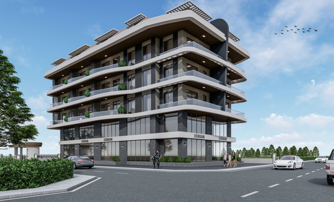 Apartament w Alanya, Turcja, 52m² - obraz 1