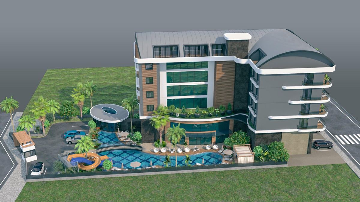 Apartament z 1 sypialnią, 40m² w Alanya, Turcja [ID: 0301-105408]